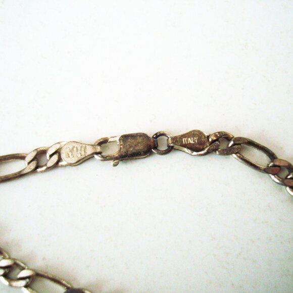 VGUC 925 Silver Bracelet Marked MJI Italy Pre-loved - Picture 6 of 9